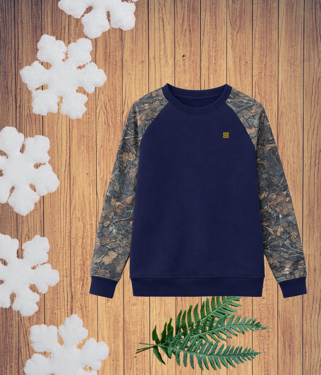 Textured Fleece Sweatshirt with Trouser