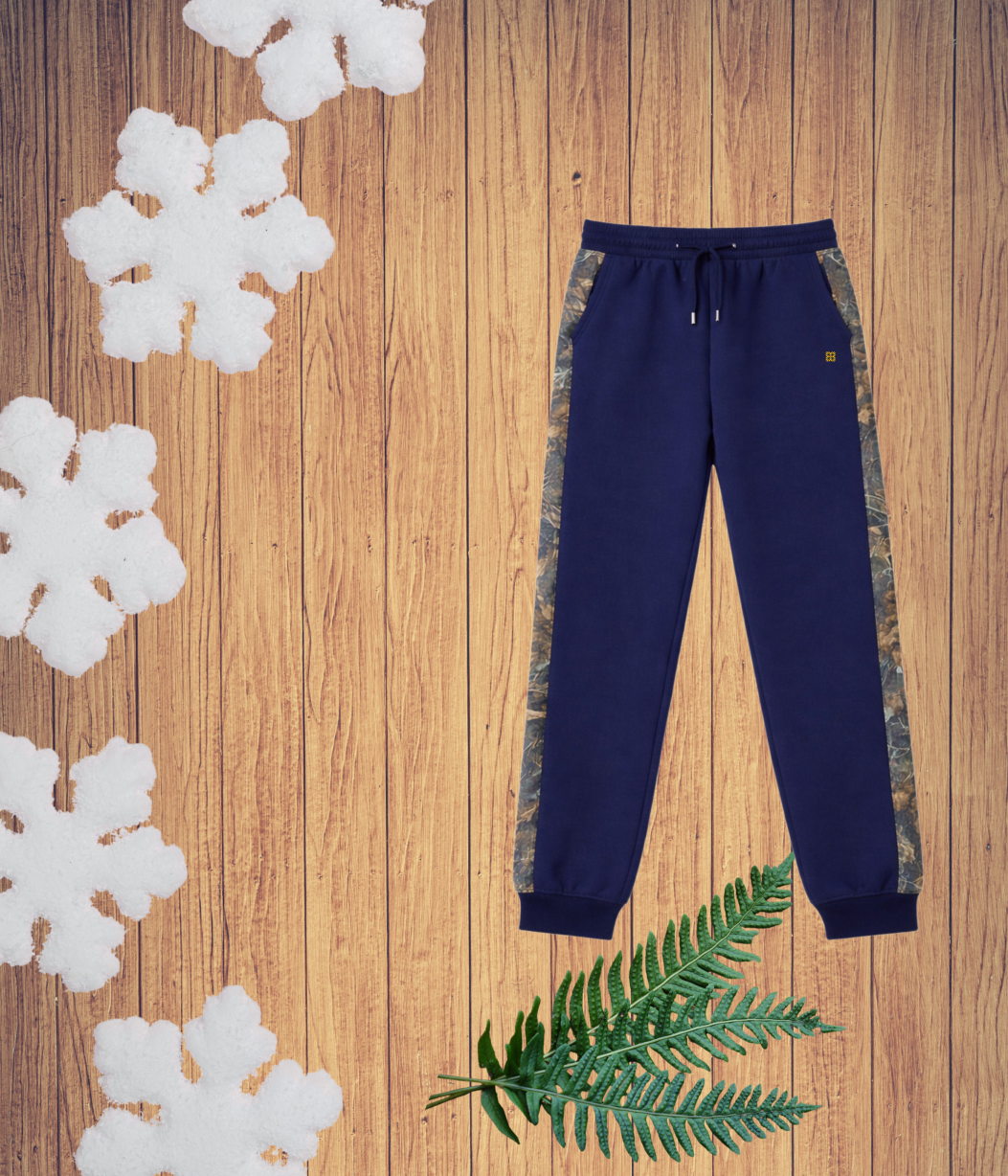 Textured Fleece Sweatshirt with Trouser